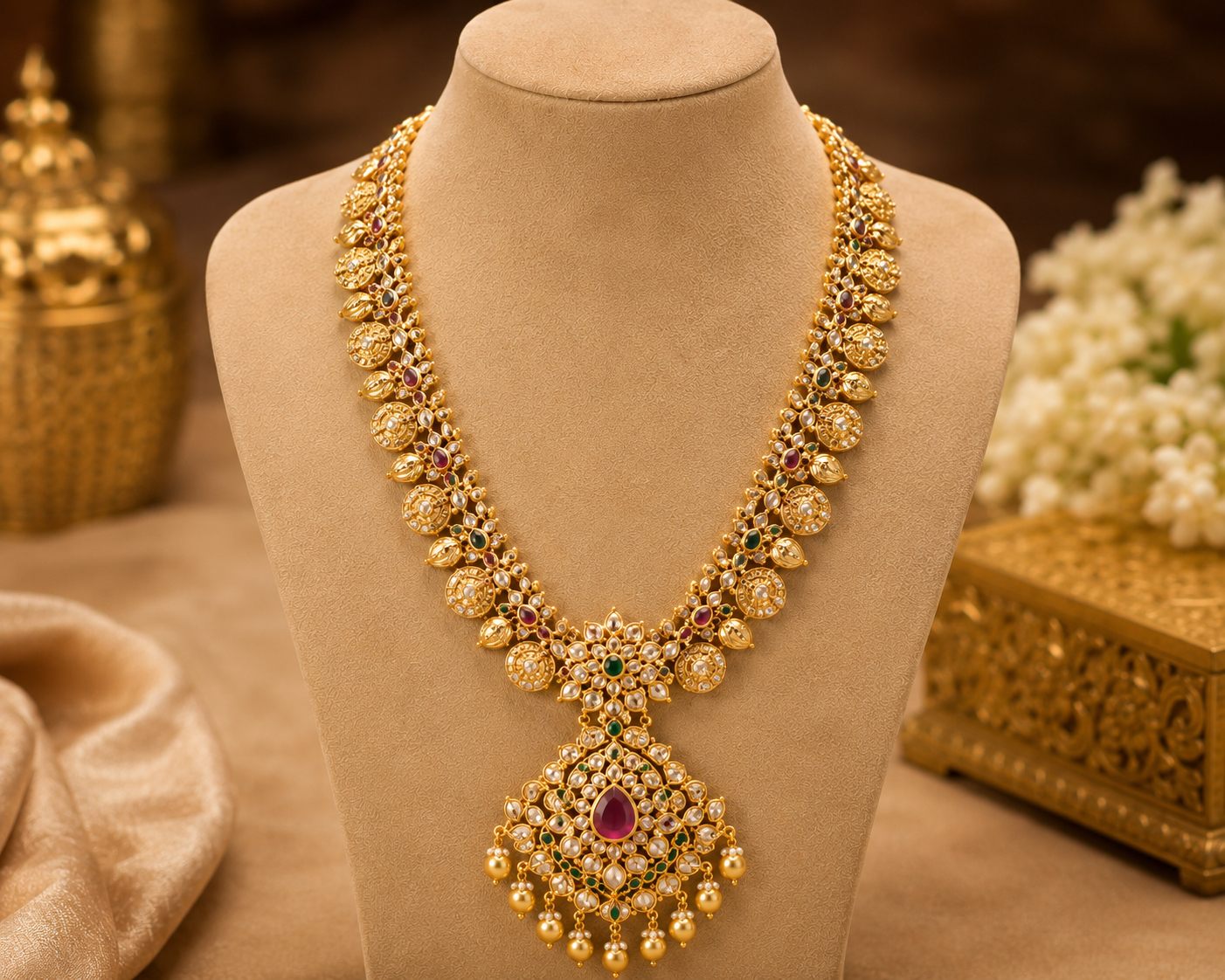 Premium CZ Wedding Necklace