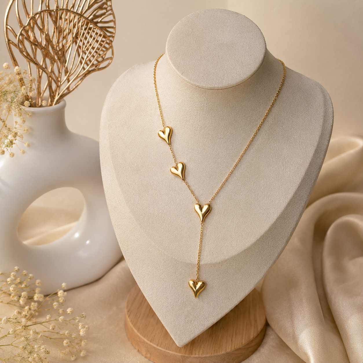Premium Gold Finish Dollar Chain