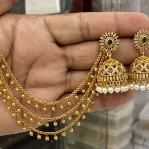 earrings maatal bridal combo