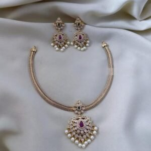 ad stone attigai necklace