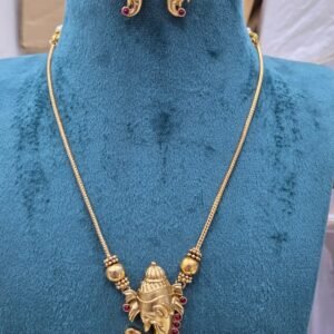 vinayagar god design short haram