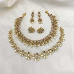 ad stone combo necklace