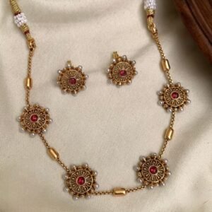 matte finish necklace