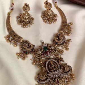 matte finish traditional hasli model necklace