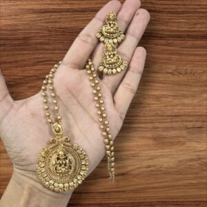 matte laxmi neckchain